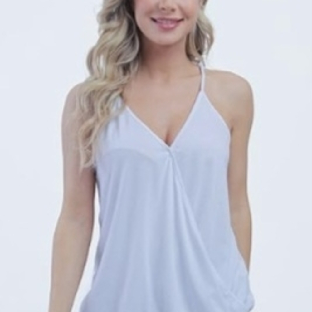 Women's White Tank Top